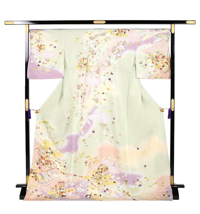 訪問着 No.AA-1549-トール-LLサイズのレンタル｜きもの365