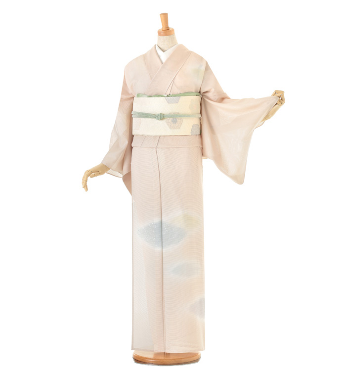 着物帯 夏訪問着 No.AB-0301-Mサイズのレンタル｜きもの365