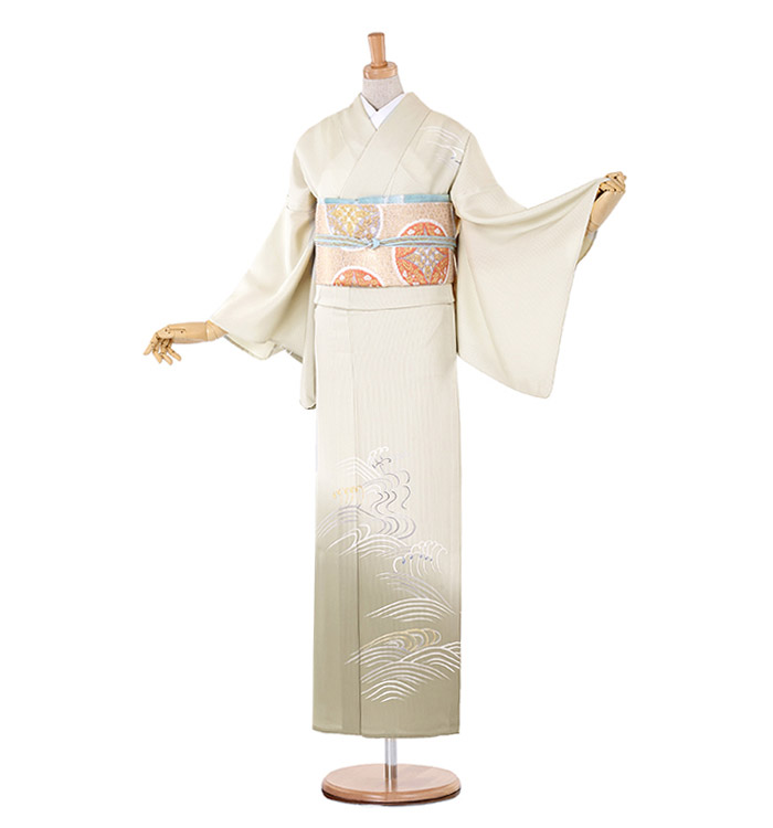 夏訪問着 No.AB-0566-Mサイズ