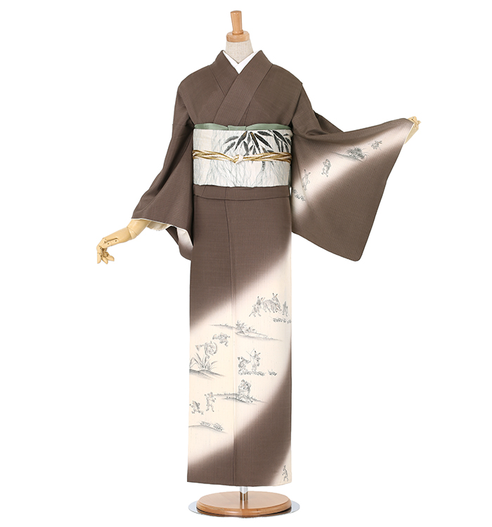 紬 手描友禅作家 訪問着 No.AD-0624-Mサイズ_02