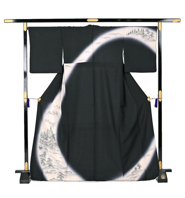 紬 手描友禅作家 訪問着 No.AD-0635-Mサイズ_05