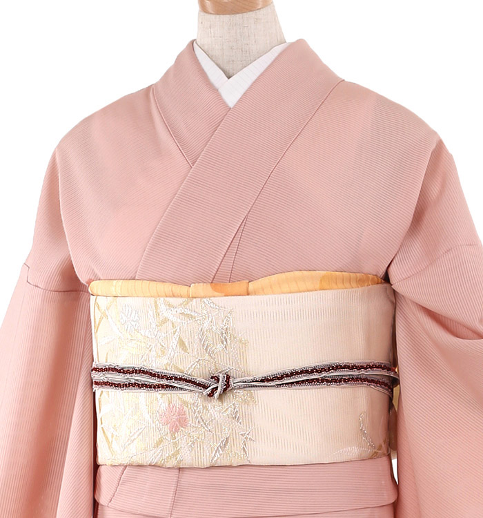 目にも鮮やかな、正絹紗夏着物、単衣、色無地。単品 著しく