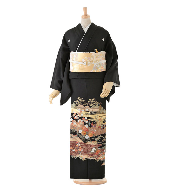 黒留袖 No.CA-0077-Lサイズ