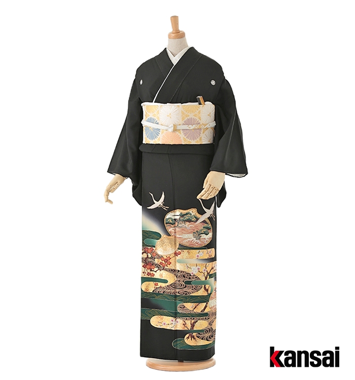 Kansai 黒留袖 No.CA-0108-Mサイズのレンタル｜きもの365