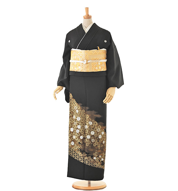 山口美術織物 黒留袖 No.CA-0132-Mサイズのレンタル｜きもの365