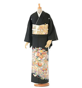 黒留袖 No.CA-0134-ワイド-LOサイズ