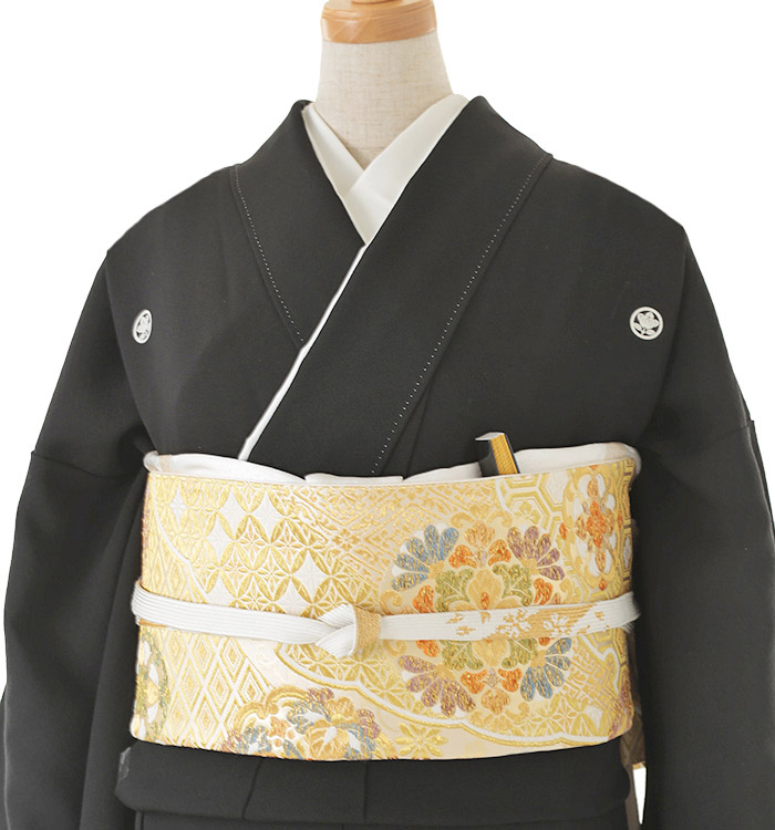 黒留袖 No.CA-0136-ワイド-MOサイズのレンタル｜きもの365