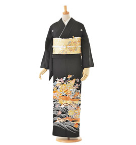 黒留袖 No.CA-0136-ワイド-MOサイズ