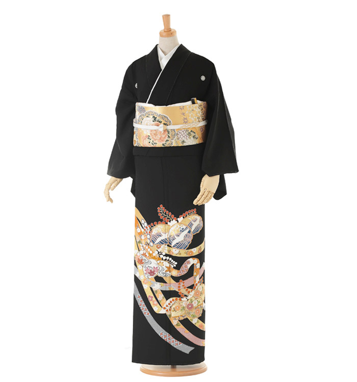 黒留袖 No.CA-0137-ワイド-LOサイズ