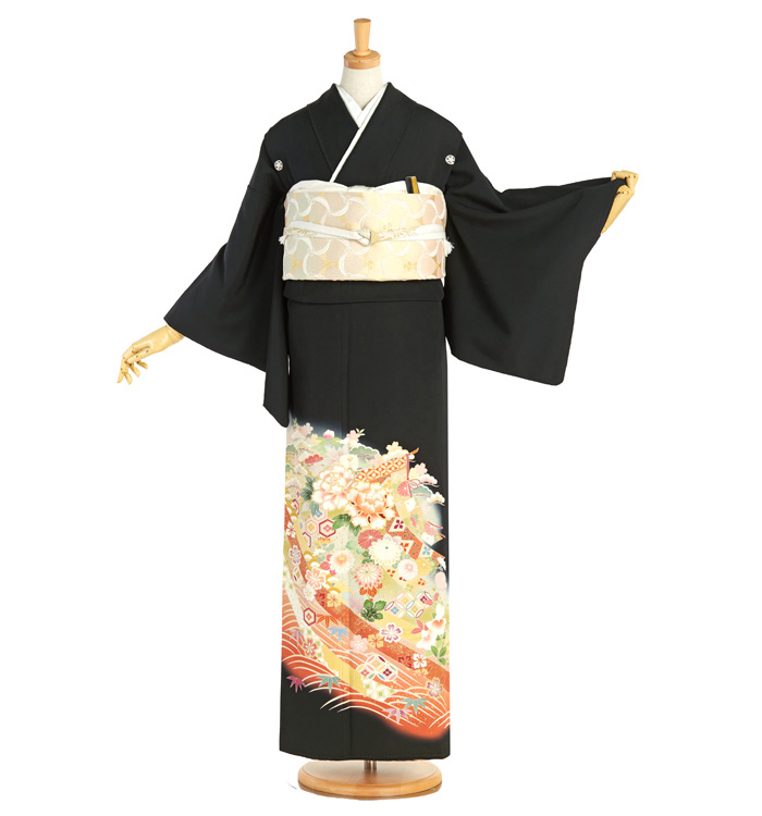 黒留袖 No.CA-0138-ワイド-MOサイズ