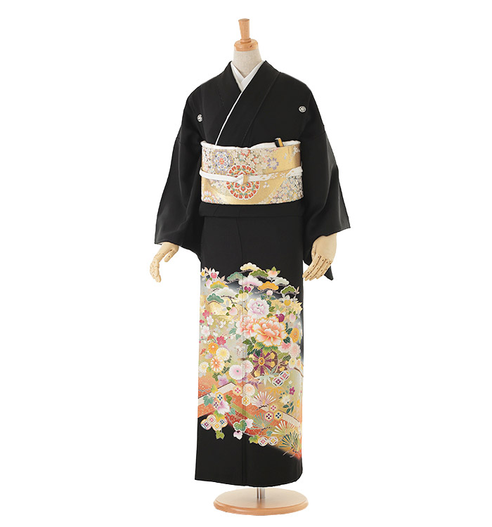 黒留袖 No.CA-0139-ワイド-MOサイズ