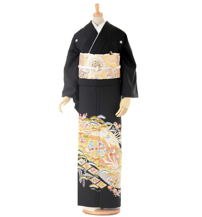 黒留袖 No.CA-0140-ワイド-LOサイズ