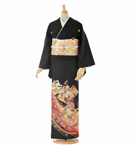 黒留袖 No.CA-0158-ワイド-LOサイズ