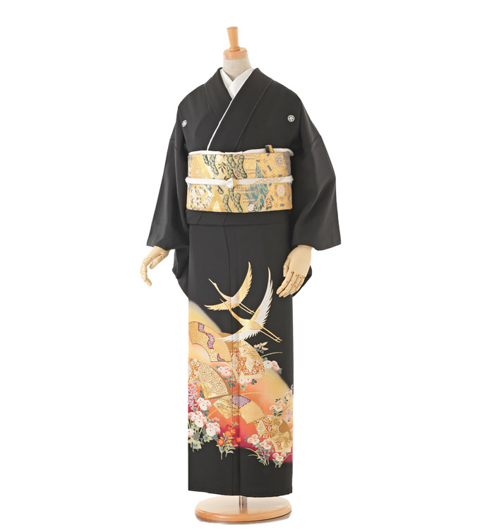 黒留袖 No.CA-0159-ワイド-MOサイズ