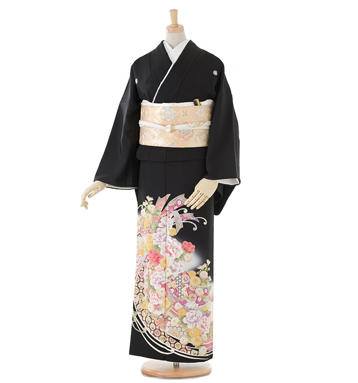 黒留袖 No.CA-0184-トール-LLサイズ