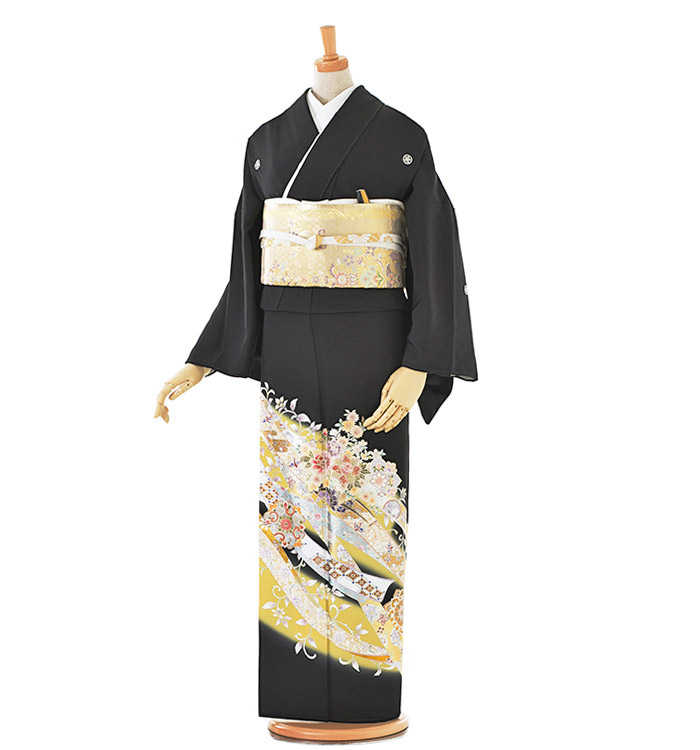黒留袖 No.CA-0192-トール-LLサイズ