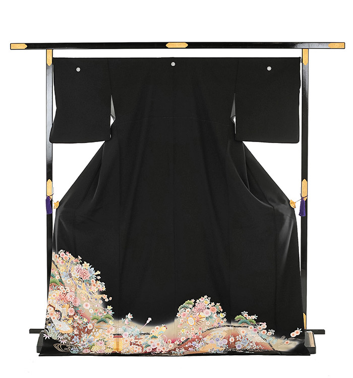 8365☆送料込み❣️黒留袖 着物 4枚 まとめ売り❣️ 夏黒留袖 No.CB-0756-Mサイズのレンタル｜きもの365