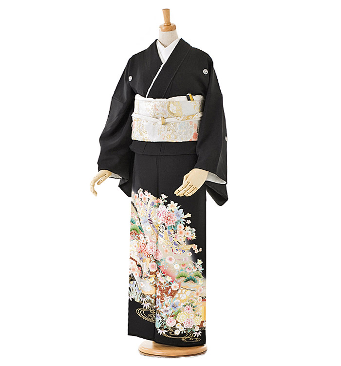 黒留袖 No.CA-0196-トール-LLサイズ