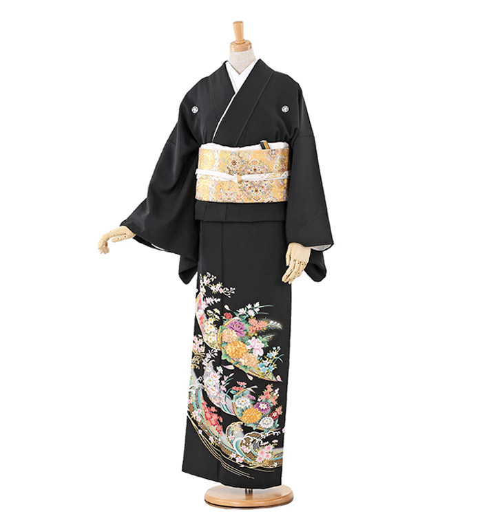 黒留袖 No.CA-0208-トール-LLサイズ