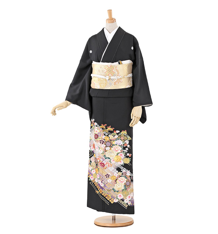 黒留袖 No.CA-0217-ワイド-MOサイズ