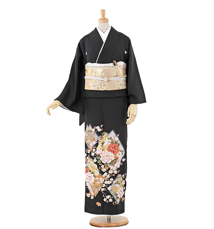 黒留袖 No.CA-0221-ワイド-LOサイズ