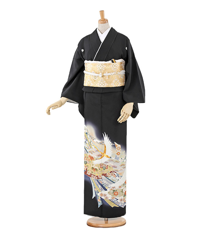 黒留袖 No.CA-0223-ワイド-MOサイズ