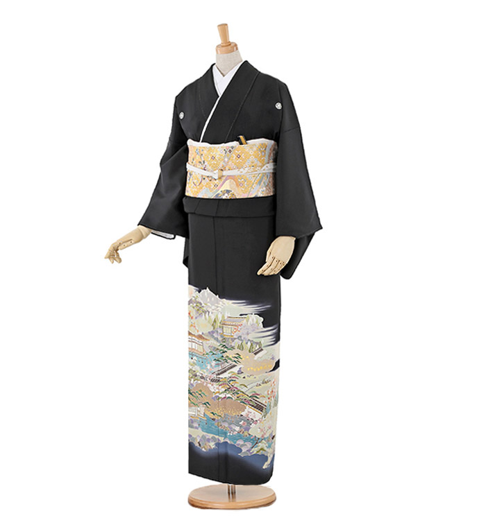 黒留袖 No.CA-0231-ワイド-MOサイズ