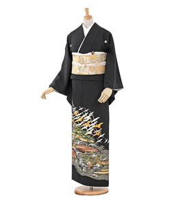 黒留袖 No.CA-0232-ワイド-MOサイズ