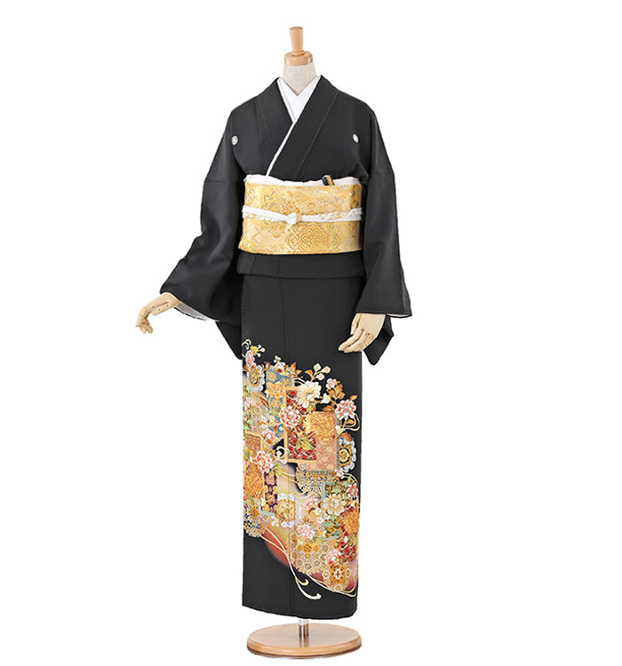 黒留袖 No.CA-0234-トール-LLサイズ
