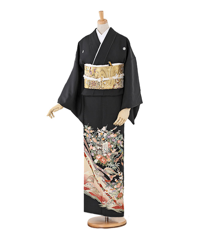 黒留袖 No.CA-0242-ワイド-MOサイズ