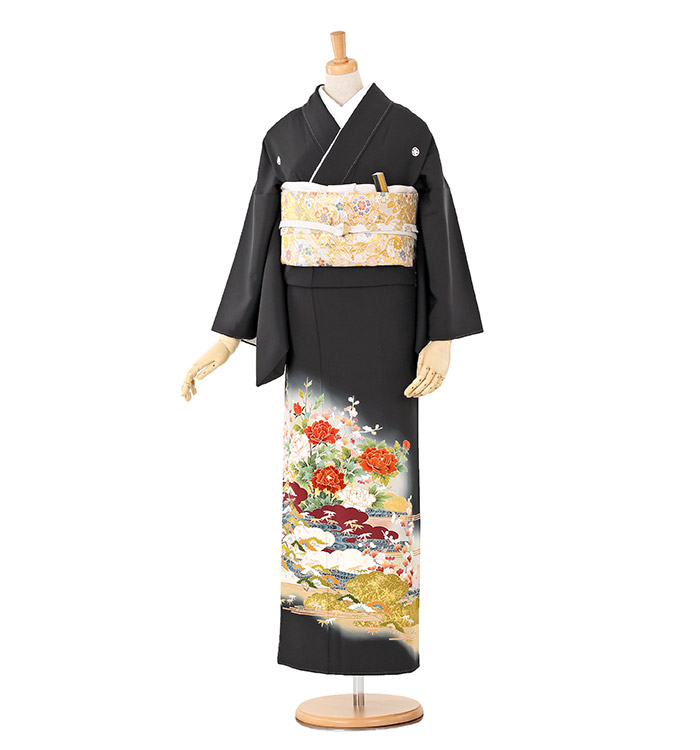 黒留袖 No.CA-0254-ワイド-MOサイズ
