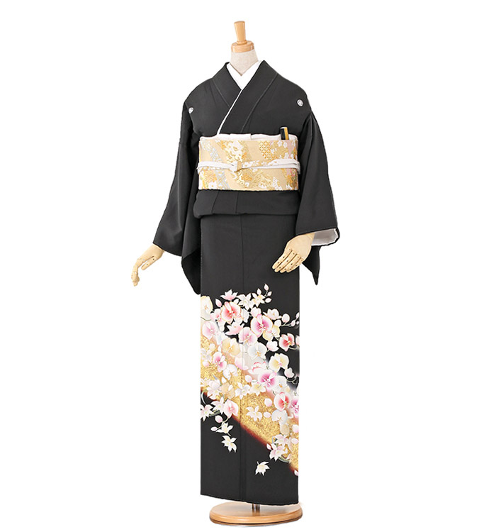 大きいサイズ 黒留袖 No.CA-0255-LOサイズ