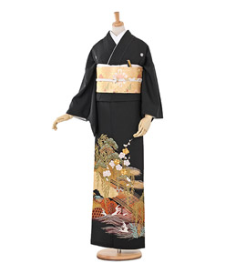 お気に入り 辻が花 黒留袖 No.CA-0776-Mサイズのレンタル｜きもの365 着物・浴衣