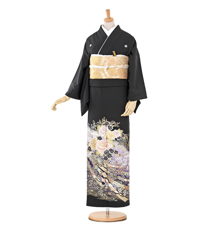 黒留袖 No.CA-0264-ワイド-MOサイズ