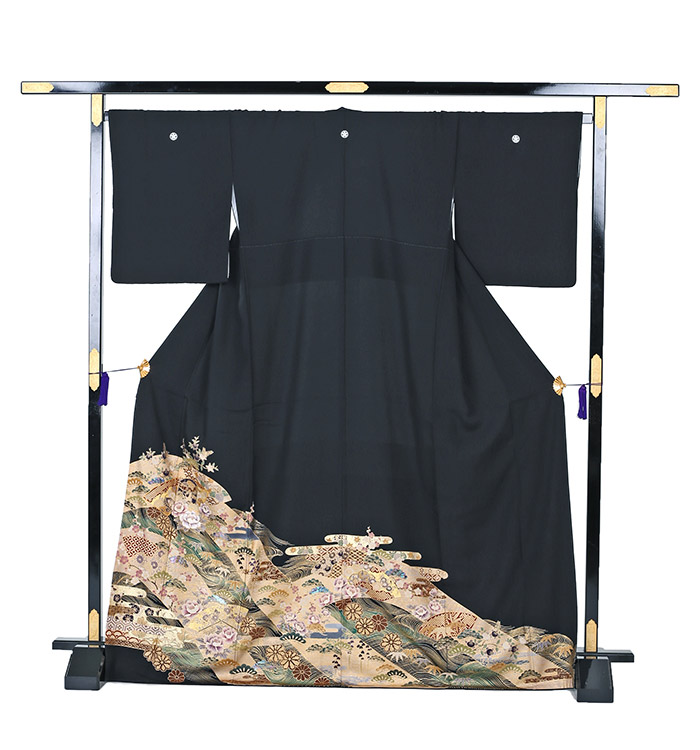 黒留袖 No.CA-0268-Mサイズのレンタル｜きもの365