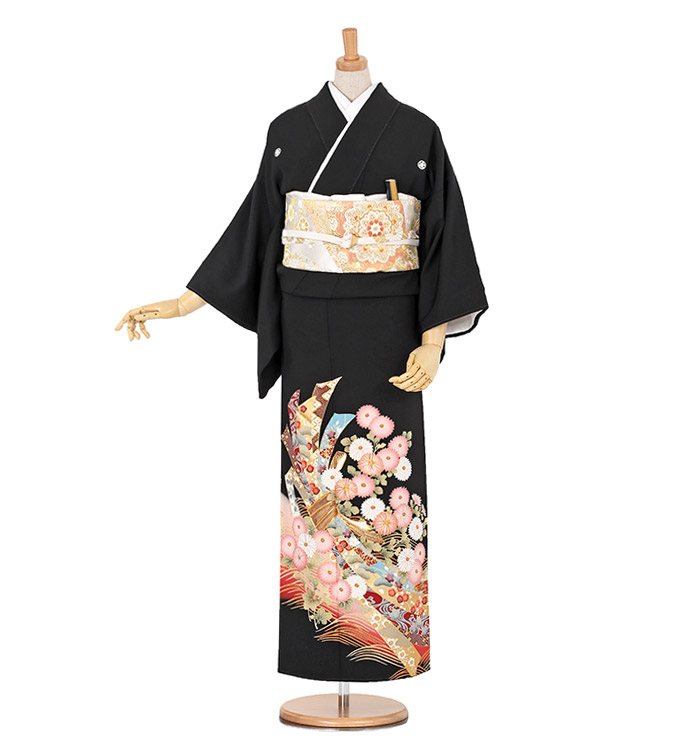 黒留袖 No.CA-0276-ワイド-SOサイズ