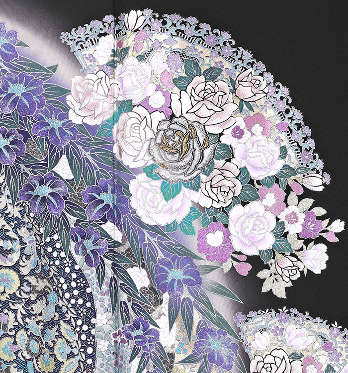 桂由美 黒留袖 No.CA-0304-Mサイズ_05