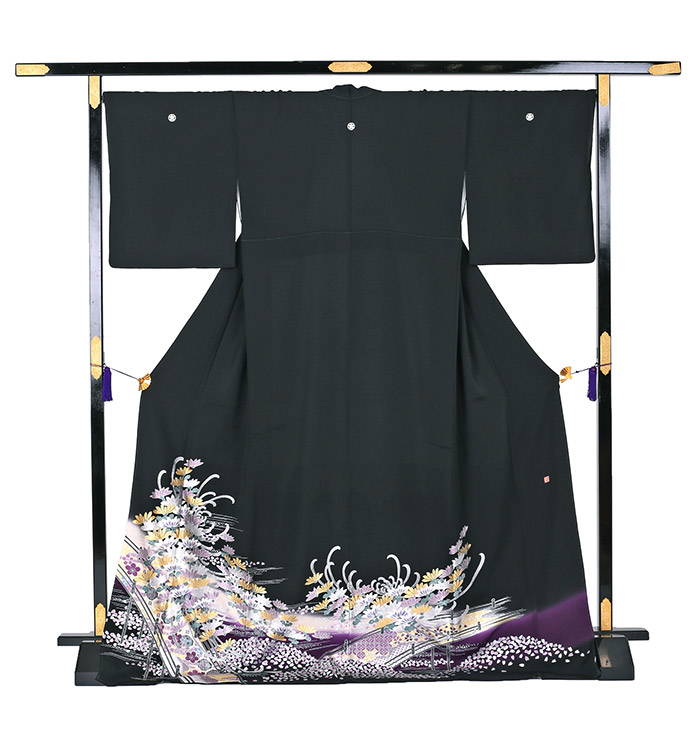 関芳 黒留袖 No.CA-0307-Lサイズのレンタル｜きもの365