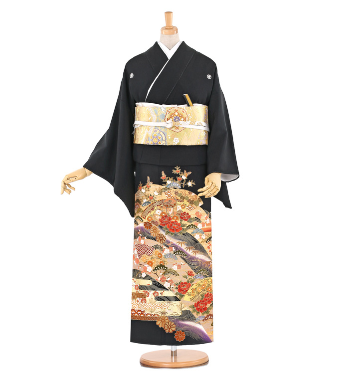 黒留袖 No.CA-0313-Lサイズ