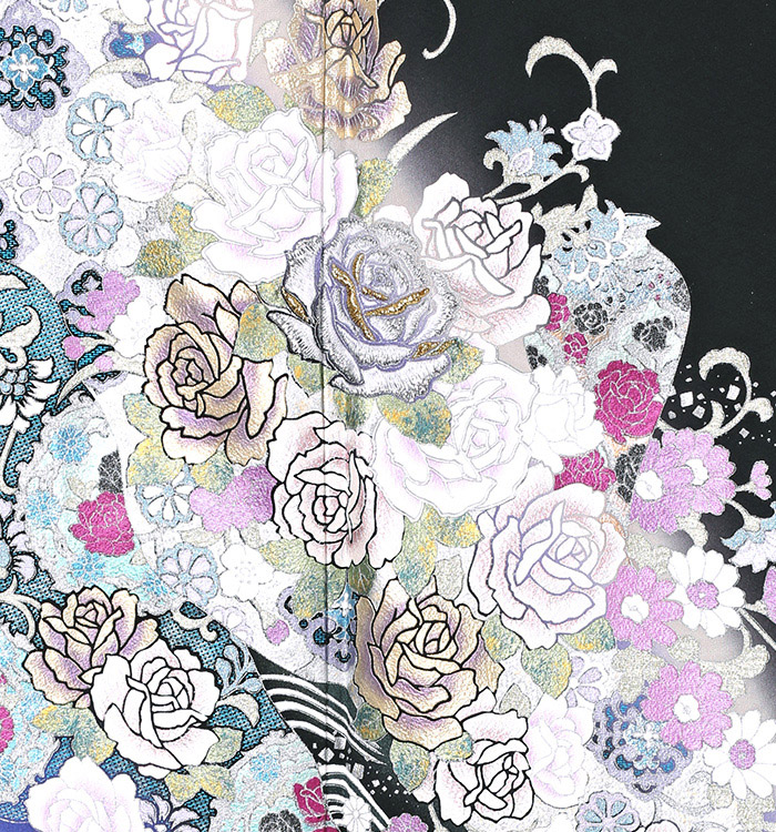 桂由美 黒留袖 No.CA-0317-Lサイズ_05