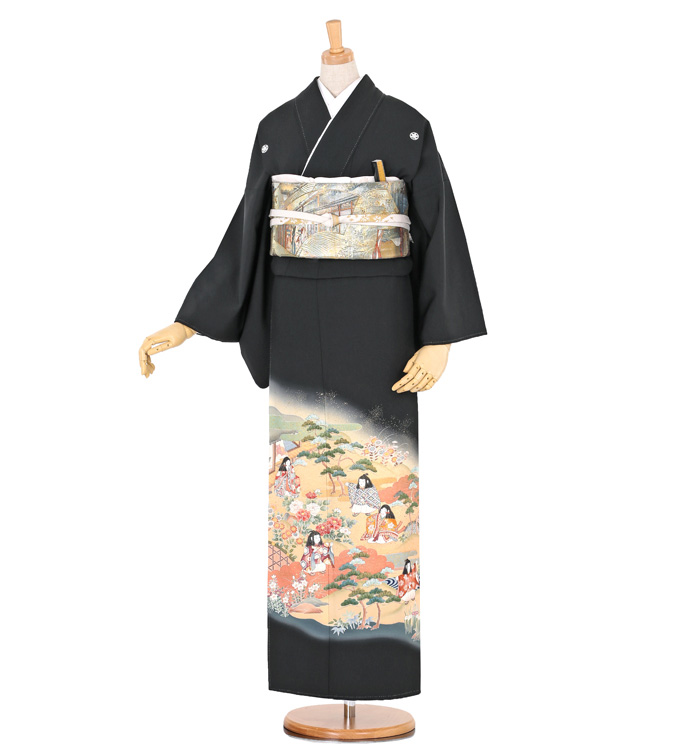 黒留袖 No.CA-0411-Lサイズ