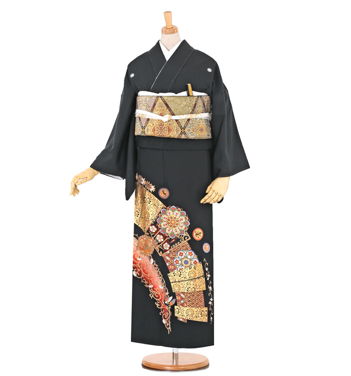 黒留袖 No.CA-0420-Lサイズ