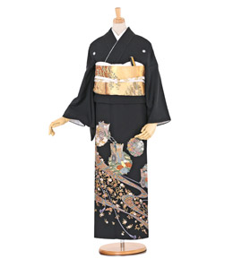 黒留袖 No.CA-0429-Lサイズ