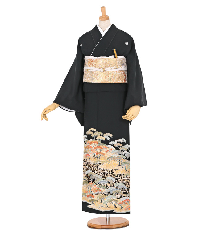 黒留袖 No.CA-0468-Lサイズ