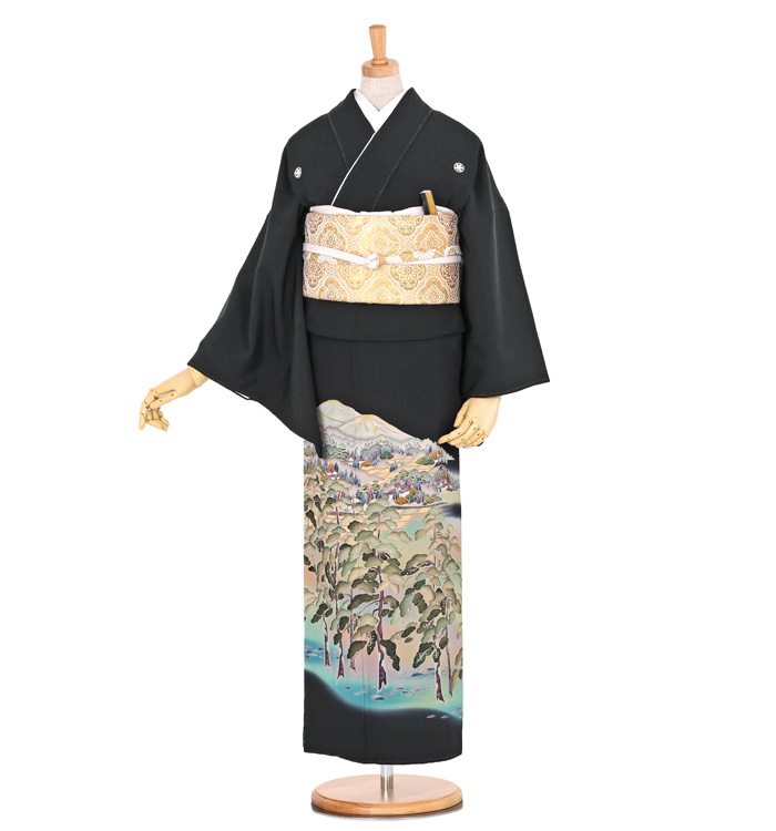 黒留袖 No.CA-0472-Lサイズ