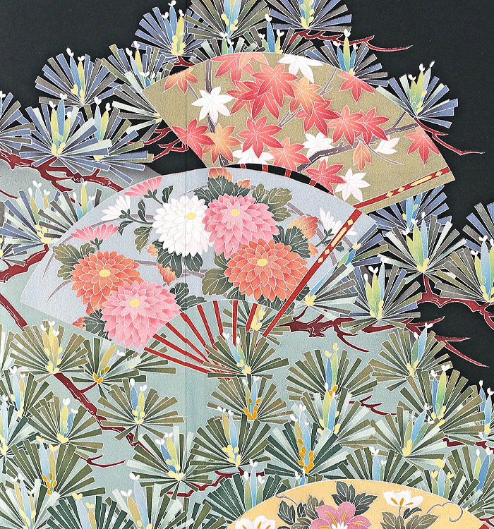 【かんざし付】友禅 黒留袖 No.CA-0474-Mサイズ_06