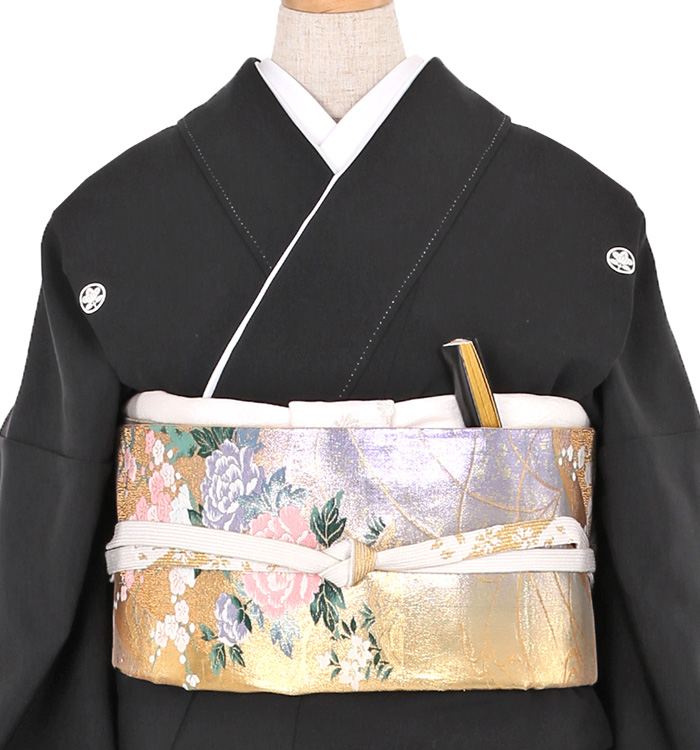 【かんざし付】友禅 黒留袖 No.CA-0474-Mサイズ_02