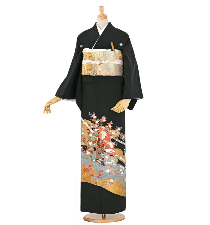 黒留袖 No.CA-0486-Mサイズのレンタル｜きもの365