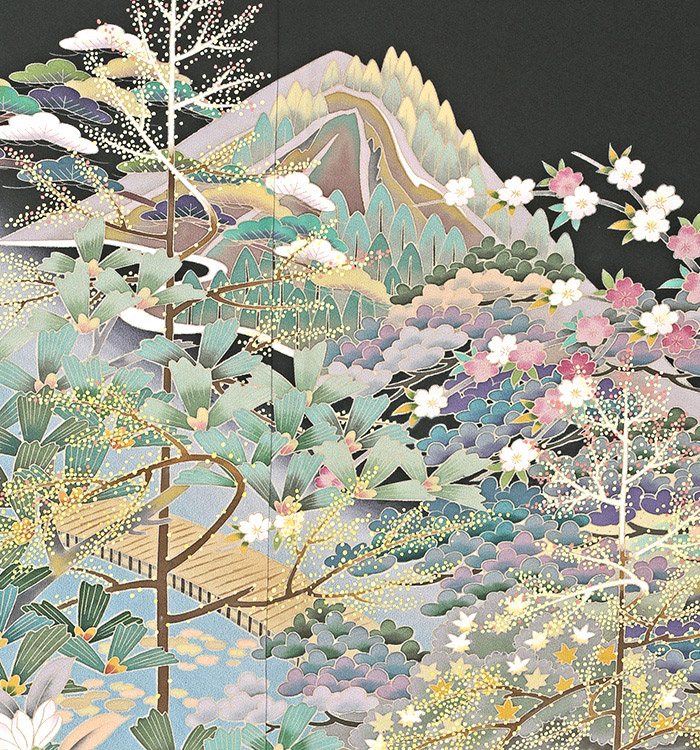 友禅 黒留袖 No.CA-0492-Mサイズ_05