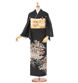 黒留袖 No.CA-0530-Sサイズ